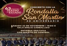 Celebra el 63° aniversario del Teatro del Estado con un concierto de la Rondalla San Martín