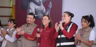 Más de 56 mil familias veracruzanas reciben apoyo tras las lluvias: Rocío Nahle