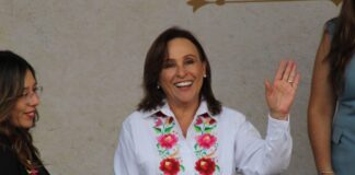 Gobernadora Rocío Nahle informa presencia de gobernadores a su informe .