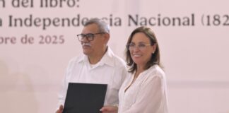 Reconoce Rocío Nahle el papel de la Marina en la historia de Veracruz y México .