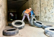 Se suma ciudadanía de Xalapa al Segundo Llantatón.