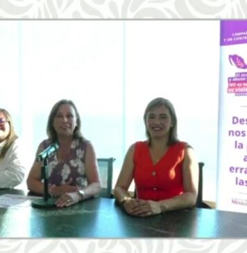 #25N Rocío Nahle: Desde Veracruz nos sumamos a la prevención, atención y erradicación de la violencia contra las mujeres.