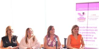 Veracruz se suma al Compromiso Nacional por la vida, la felicidad y el respeto de las mujeres #25N