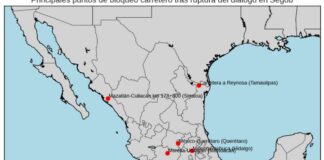 Bloqueos carreteros se intensifican tras ruptura de diálogo en Segob.