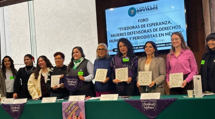 CIMAC presenta “Hilando historias, tejiendo esperanza” en Cámara de Diputados.