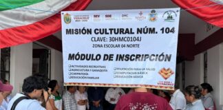 Lleva SEV educación y capacitación gratuita a comunidades veracruzanas.