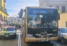 Prueban en Xalapa nuevos autobuses Ulúa con tarifa promocional de 13 pesos .