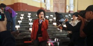 En velada por las víctimas de feminicidios Remufever demanda voluntad política para frenar violencias contra mujeres y niñas #25N