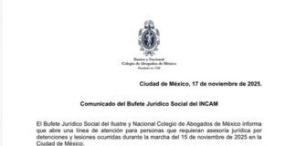 Abogados activan protocolo de atención a personas detenidas en la marcha del #15D