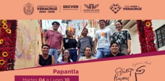 Llevan la Galería Móvil de Diego Rivera a Papantla.