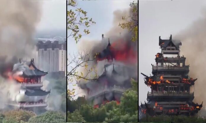 templo Yongqing en Jiangsu, China