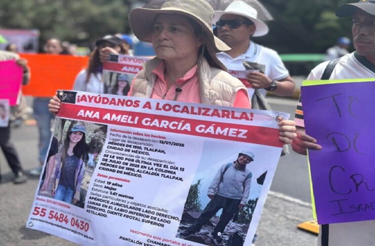 CIDH pide redoblar esfuerzos en búsqueda de Ana Amelí, desaparecida en el Ajusco .