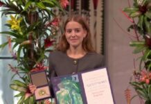 Hija de María Corina Machado en OSLO