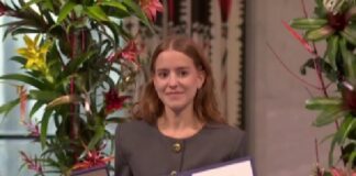 Hija de María Corina Machado en OSLO