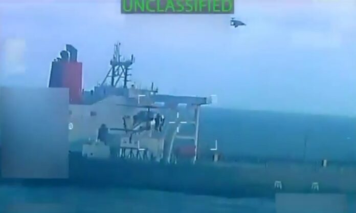 Buque incautado por EEUU frente a Venezuela