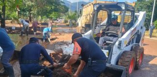 Gobierno de Veracruz atiende contingencias en Zontecomatlán y Catemaco.