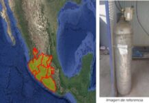 Emiten alerta por robo de cilindro con Gas Cloro.