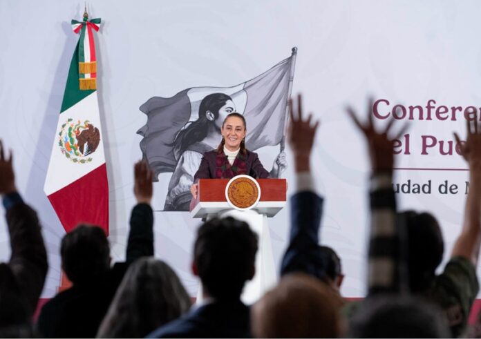 Claudia Sheinbaum 08-12-2025