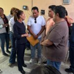 Claudia Sheinbaum supervisa atención médica en Oaxaca y anuncia apoyos económicos a víctimas del descarrilamiento del Tren Interoceánico
