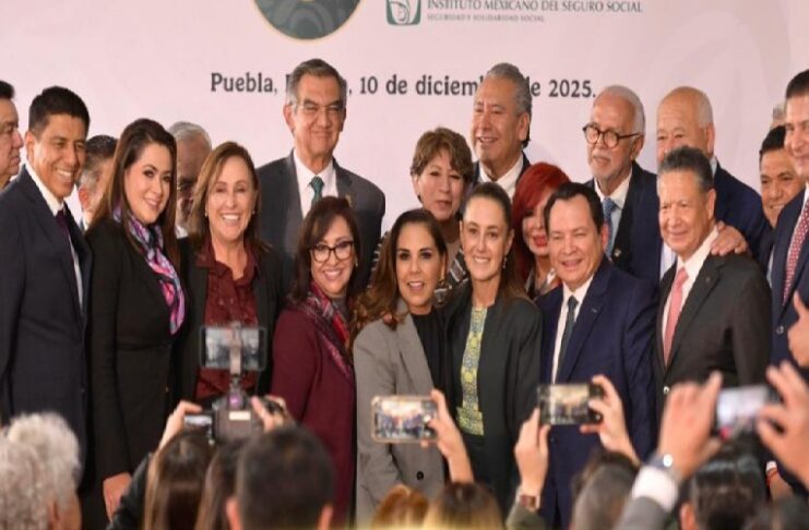 Gobernadoras y gobernadores de la 4T cierran filas con Sheinbaum y llaman a Rocha Moya a la responsabilidad