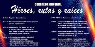 Invitan al primer Congreso de Historia en Veracruz y Boca del Río.