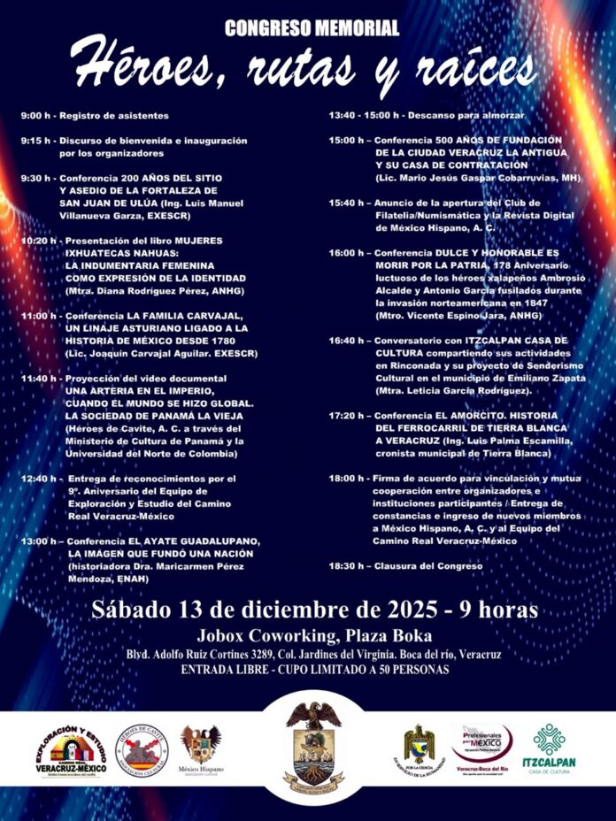 Congreso memoral San Juan de Ulúa