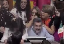 #Videos: Confrontación entre legisladoras detona crisis en Congreso de la Ciudad de México.-