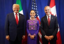 Presidenta Sheinbaum se reúne con sus homólogos de Estados Unidos y Canadá en Washington