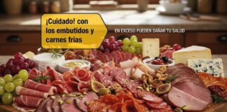 ¡Cuidado! con embutidos y carnes frías .
