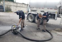 En cateo, FGR asegura 32 mil litros de hidrocarburo, 19 vehículos y un inmueble en Yanga, Veracruz