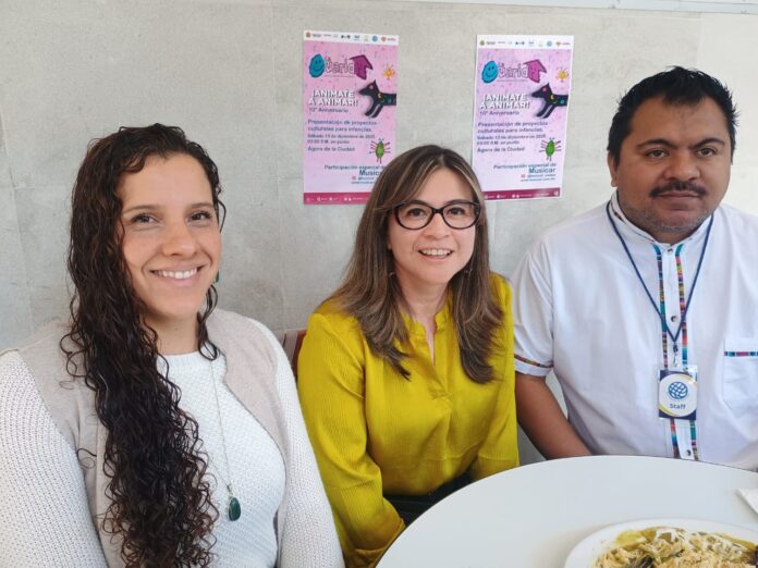 Felipe Ortega, Olivia Hernández y Jenny Eber-Pérez