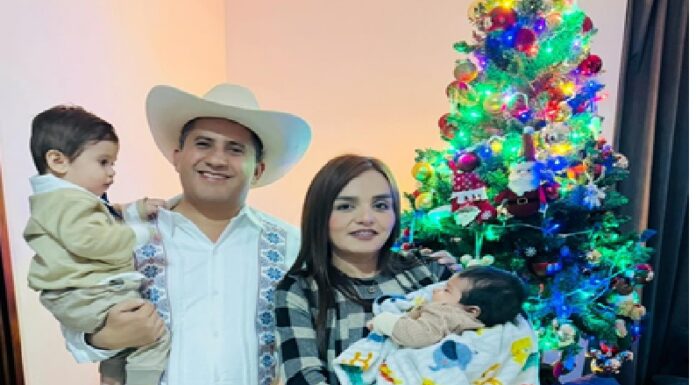 Grecia Quiroz vive su primera Navidad con el vacío de Carlos Manzo .