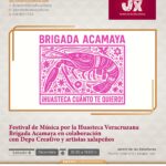 Artistas y colectivos invitan a disfrutar del Festival Música por la Huasteca en el JEX.