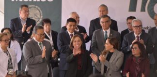 Gobernadora Rocío Nahle participa en la 116 Asamblea Ordinaria del IMSS .