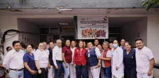 Me da tranquilidad ver los anaqueles llenos: Gobernadora supervisa Hospital de Tezonapa