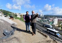 Muro de la colonia 21 de Marzo estará concluido en los próximos días: Alberto Islas