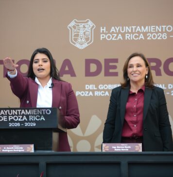 Poza Rica no está sola: apoyo total para su recuperación, afirma la gobernadora Rocío Nahle