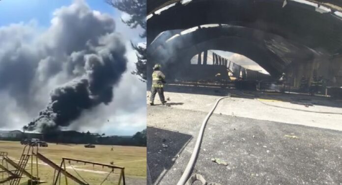 Jet accidente en toluca