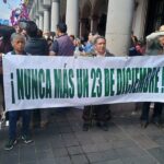 Jubiladas y jubilados de Veracruz exigen justicia a 10 años de la represión