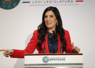 Conoce lo que dijo Kenia López sobre violencia legislativa en Congreso CDMX .