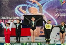 Mariana Palomeque García, campeona suramericana con solo 9 años.