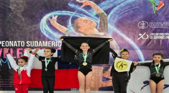 Mariana Palomeque García, campeona suramericana con solo 9 años.