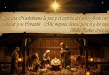 Feliz y bienaventurada Navidad a todas y todos loe lectores