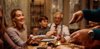 La costumbre de preparar el pavo en Navidad