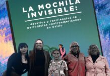 Presentan informe «La mochila invisible, la lucha y resiliencia de mujeres periodistas en el exilio».