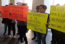 Piden a la Gobernadora justicia para la estudiante Celeste tras accidente en Barranca Onda.