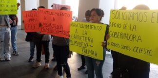 Piden a la Gobernadora justicia para la estudiante Celeste tras accidente en Barranca Onda.