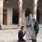 Buscan el perdón a activista Raúl Meza detenido por protestar por asesinato de Carlos Manzo