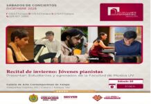 Invita SECVER a conciertos de diciembre en la GACX .