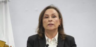 “No tengo relación con él”: Rocío Nahle responde a reportero sobre Eric Cisneros.